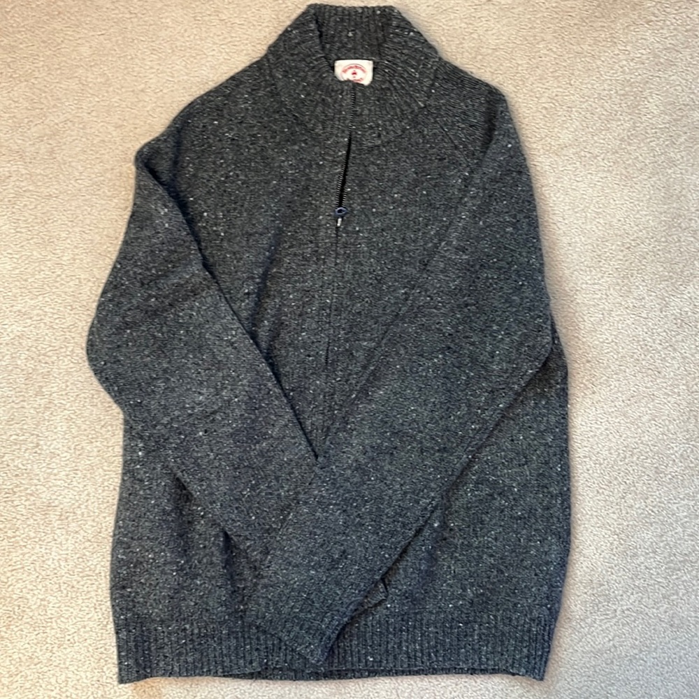 Brooks Brothers Red Fleece zip cardigan
